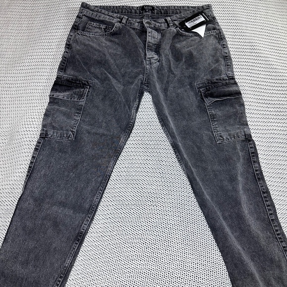 BoohooMan Jeans Bohooman Cargo Jeans Poshmark